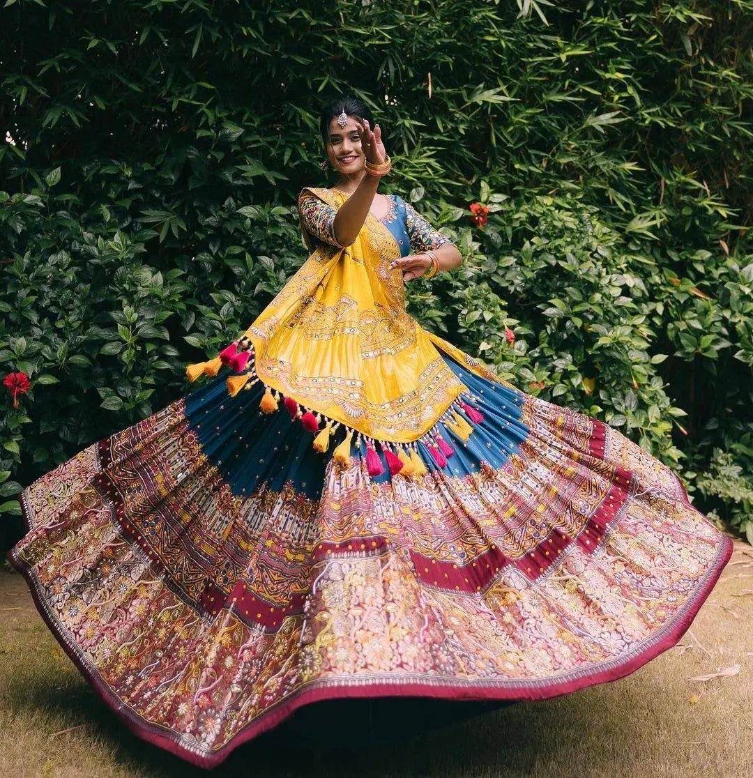 Navratri Special Designer Chaniya Choli (Stitched)