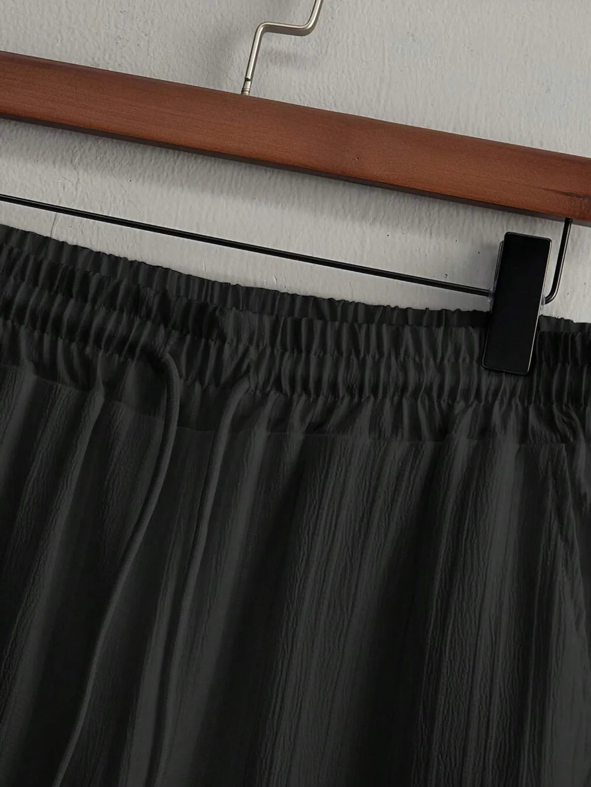Premium white shirt & Black track Pent Co-ord set For Man -Lafabrila