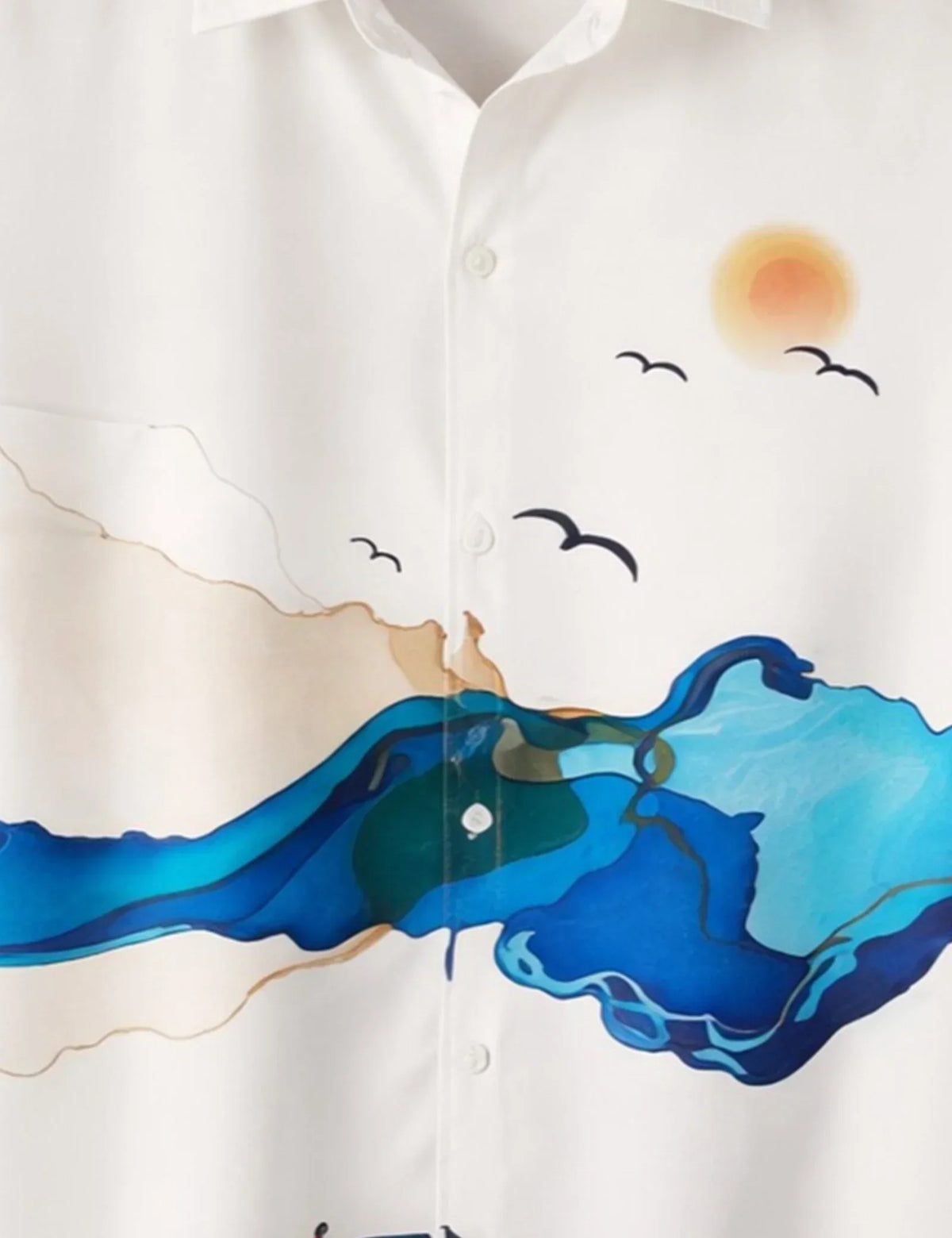 Oil Painting Men's Shirt - XPST