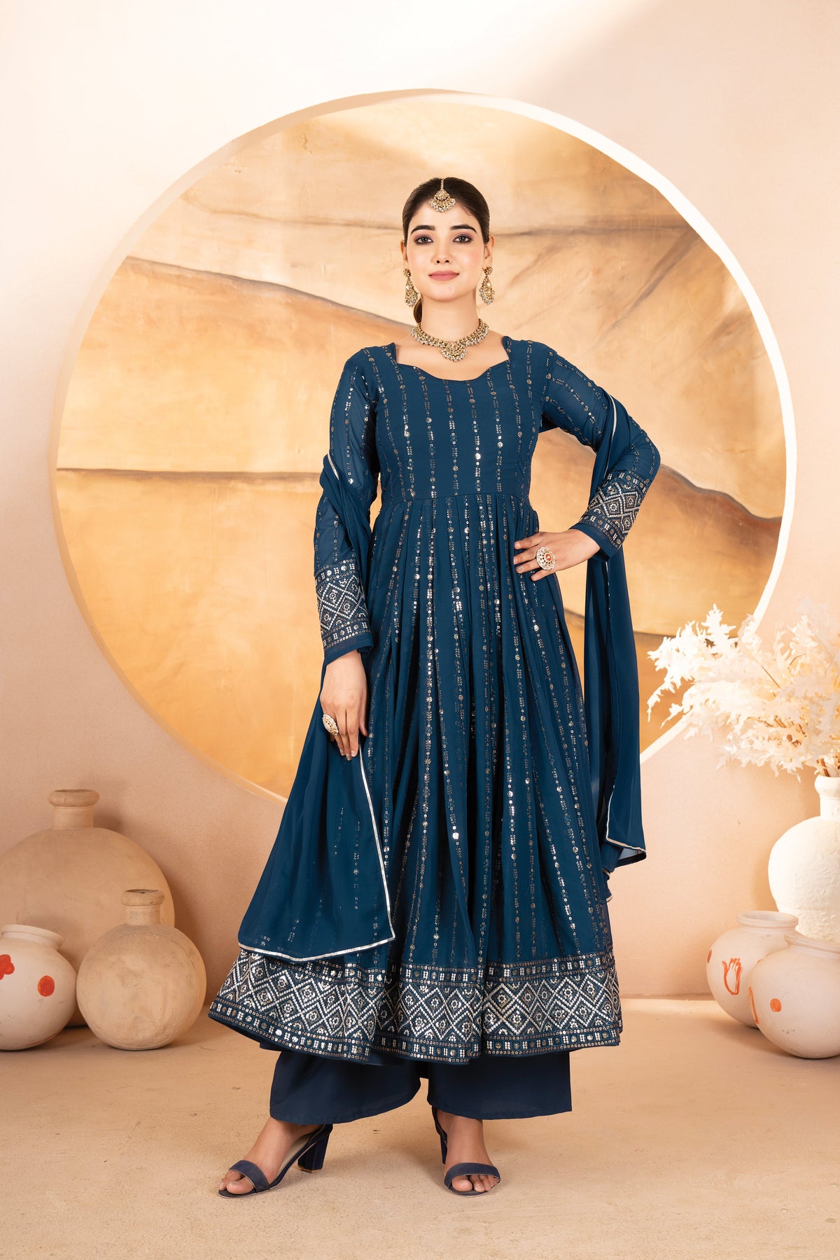 Ashley's Anarkali Suit Set