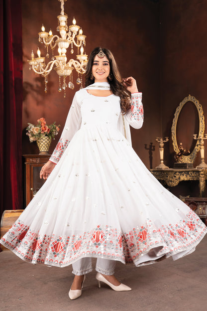 Hazel's Anarkali PartyWear Suit Set