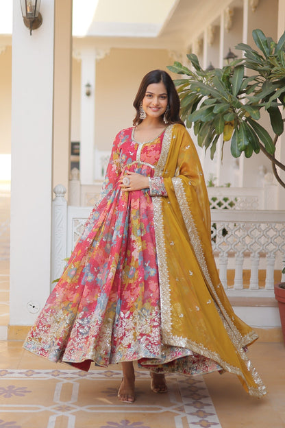 Premium Quality Anarkali Suit Set