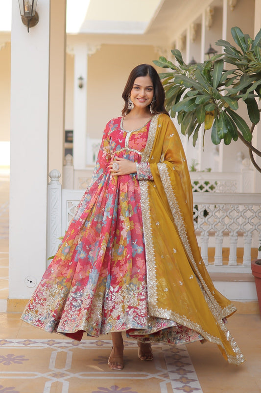Premium Quality Anarkali Suit Set