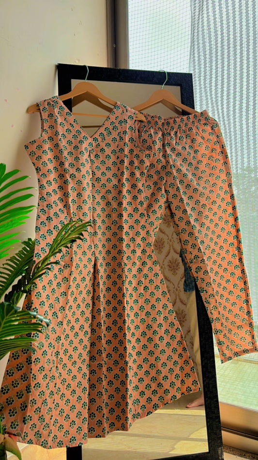 Rose Kulfi Office/Regular Wear Suit Set - Comforter Set 2.0
