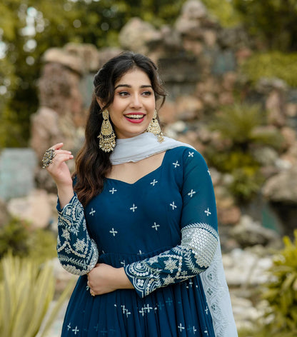 Say Simran Premium Anarkali Suit Set