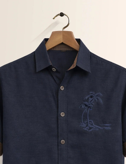 Navy Wave Men's Shirt - XPST