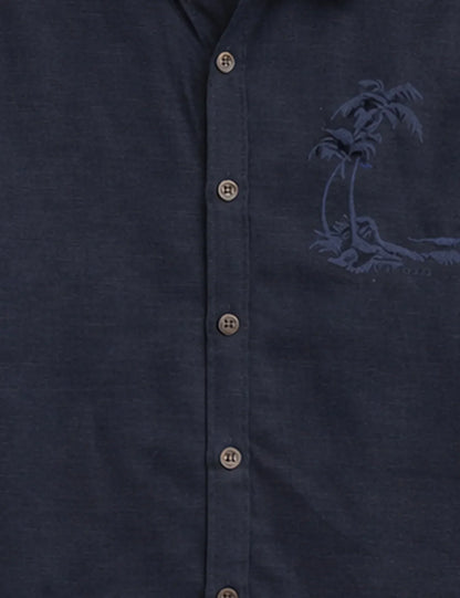 Navy Wave Men's Shirt - XPST