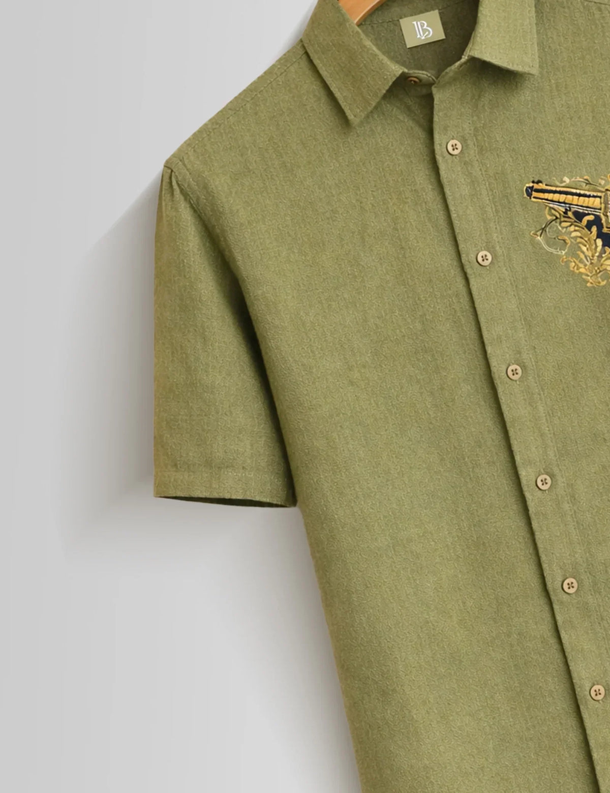 Olive Revolver Men's Shirt - XPST