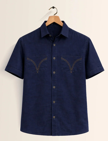 V Pocket Men's Shirt - XPST