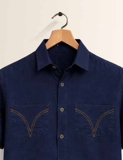 V Pocket Men's Shirt - XPST